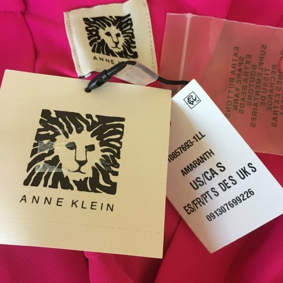 NEW✅Anne Klein 💅🏽Women's Popover Blouse Hot Pink - Picture 8 of 14